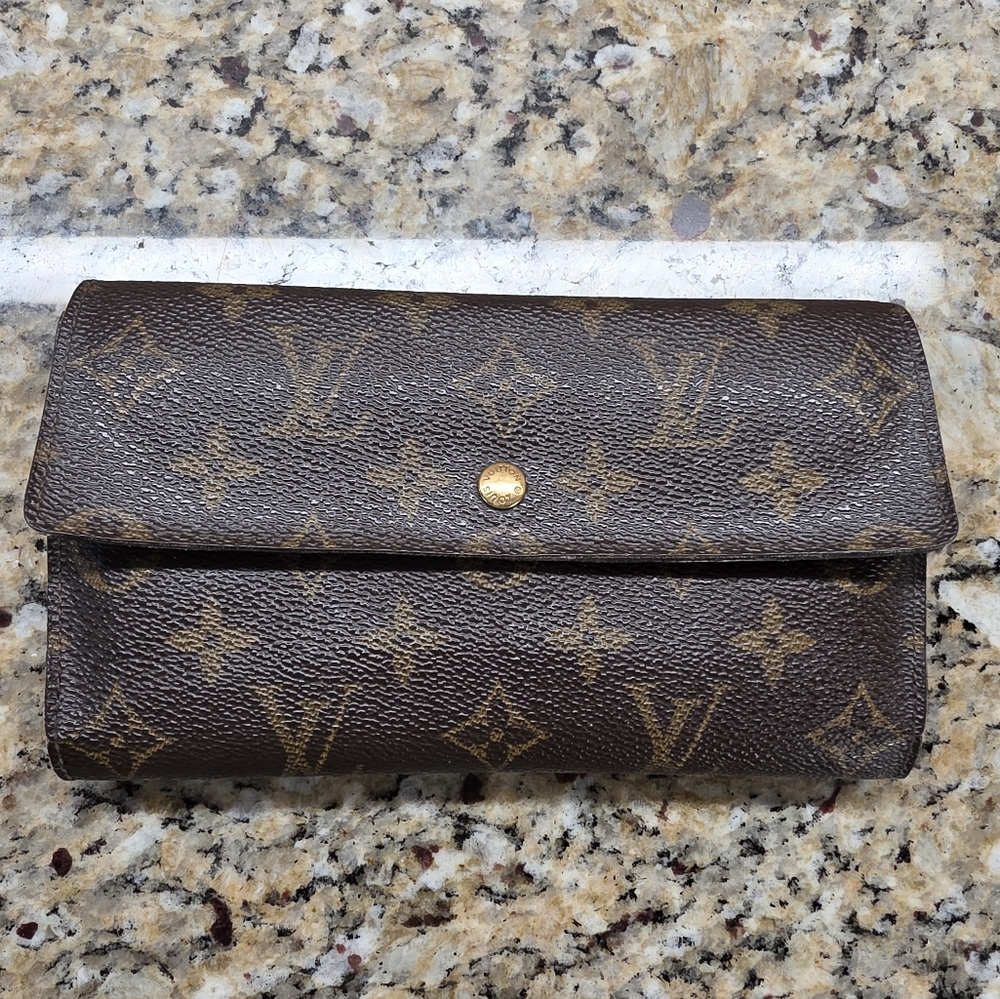 Louis Vuitton Classic Brown Monogram Wallet